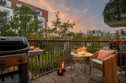 Balkong eller utsiktsbild