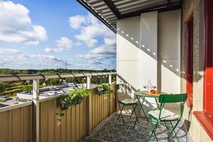 Balkong eller utsiktsbild