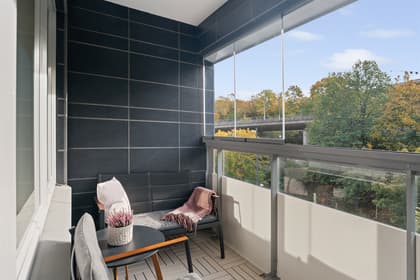 Balkong eller utsiktsbild