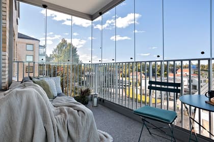 Balkong eller utsiktsbild