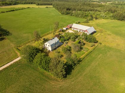 Illustrerad karta över fastigheten eller området