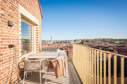 Balkong eller utsiktsbild