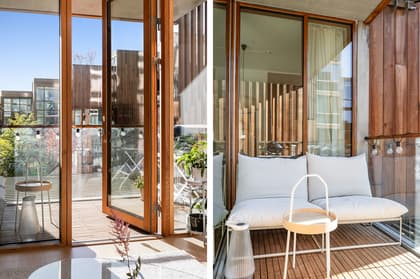 Balkong eller utsiktsbild