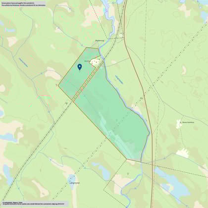 Illustrerad karta över fastigheten eller området