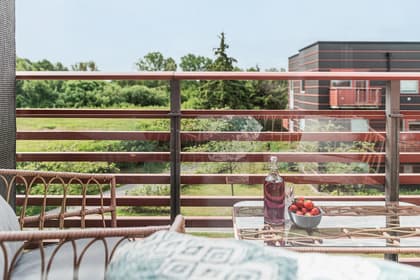 Balkong eller utsiktsbild