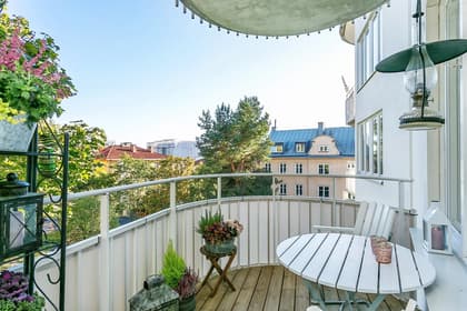 Balkong eller utsiktsbild