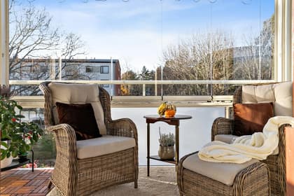 Balkong eller utsiktsbild