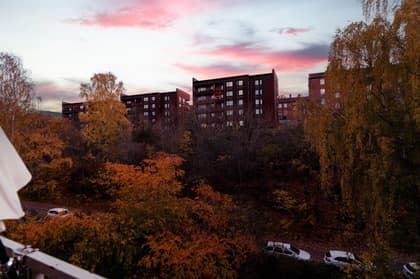 Balkong eller utsiktsbild