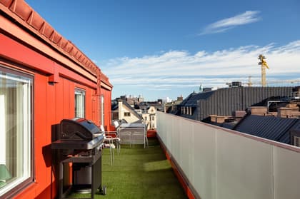 Balkong eller utsiktsbild