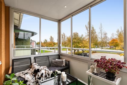 Balkong eller utsiktsbild