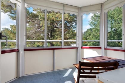 Balkong eller utsiktsbild