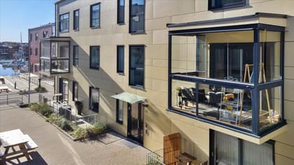 Balkong eller utsiktsbild