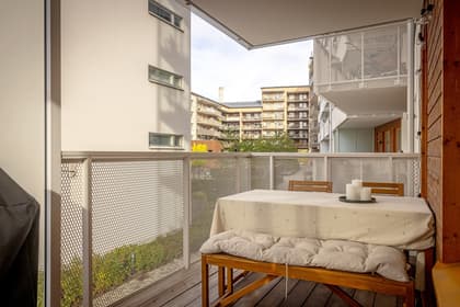 Balkong eller utsiktsbild