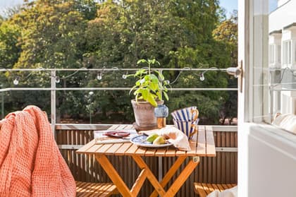 Balkong eller utsiktsbild