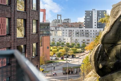 Balkong eller utsiktsbild