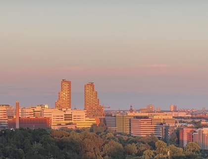 Balkong eller utsiktsbild