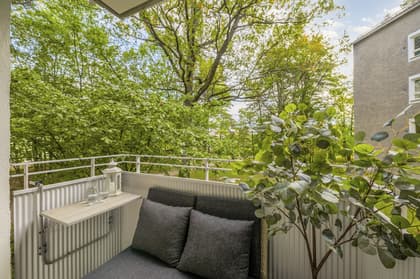 Balkong eller utsiktsbild