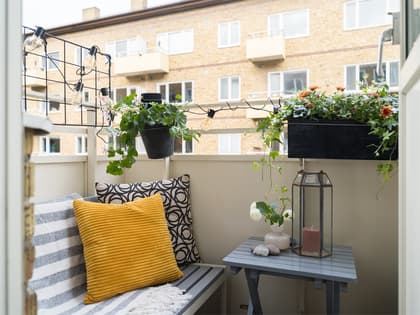 Balkong eller utsiktsbild