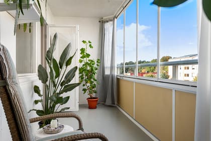 Balkong eller utsiktsbild