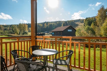 Balkong eller utsiktsbild