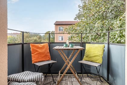 Balkong eller utsiktsbild