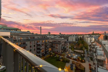 Balkong eller utsiktsbild