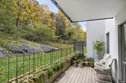 Balkong eller utsiktsbild