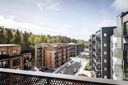 Balkong eller utsiktsbild