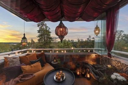 Balkong eller utsiktsbild