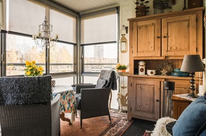 Balkong eller utsiktsbild