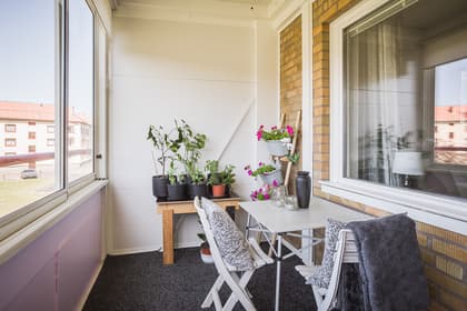 Balkong eller utsiktsbild