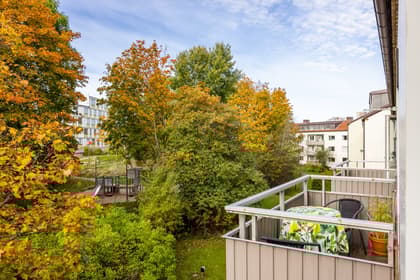 Balkong eller utsiktsbild