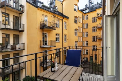 Balkong eller utsiktsbild