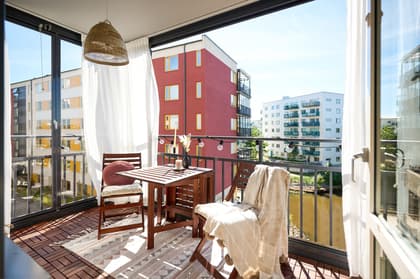 Balkong eller utsiktsbild