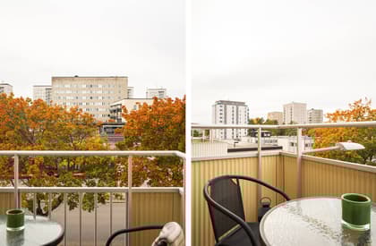 Balkong eller utsiktsbild