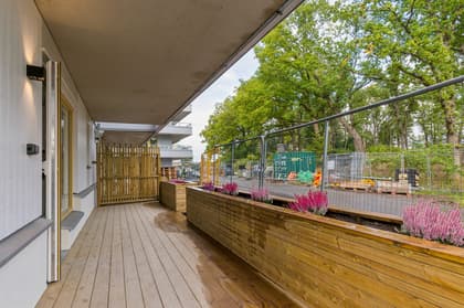 Balkong eller utsiktsbild