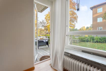 Balkong eller utsiktsbild