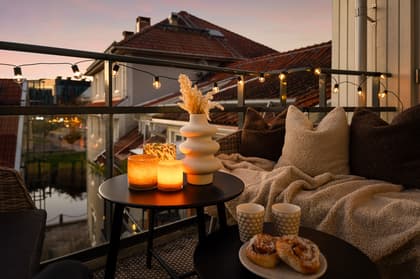 Balkong eller utsiktsbild