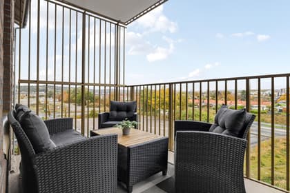 Balkong eller utsiktsbild