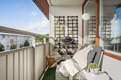 Balkong eller utsiktsbild