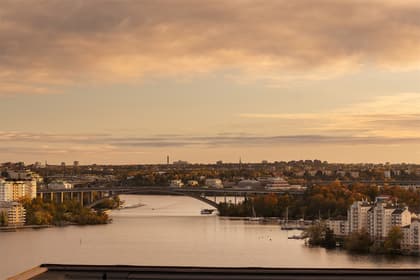 Balkong eller utsiktsbild