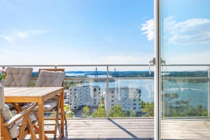 Balkong eller utsiktsbild