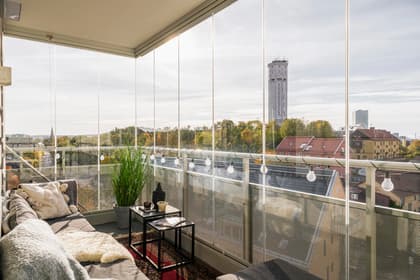 Balkong eller utsiktsbild