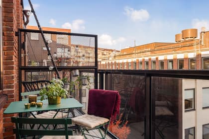 Balkong eller utsiktsbild