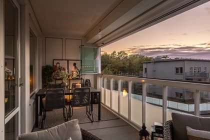 Balkong eller utsiktsbild