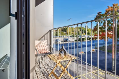 Balkong eller utsiktsbild