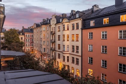 Balkong eller utsiktsbild