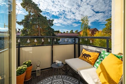 Balkong eller utsiktsbild