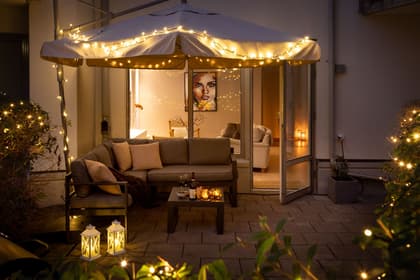 Balkong eller utsiktsbild