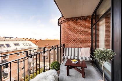 Balkong eller utsiktsbild